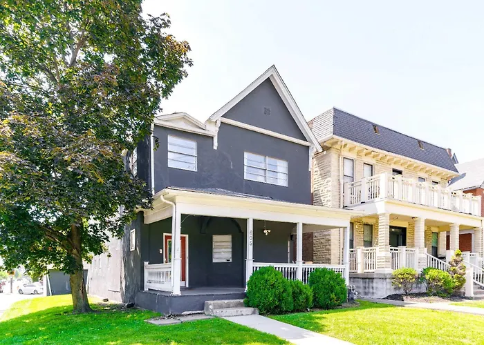 Apartamento Jungle House Downtown Free Parking Sleeps 6 - Steps To Convention Center & Nationwide Arena - 1br Short North Luxury - Over 5,800 Five Star